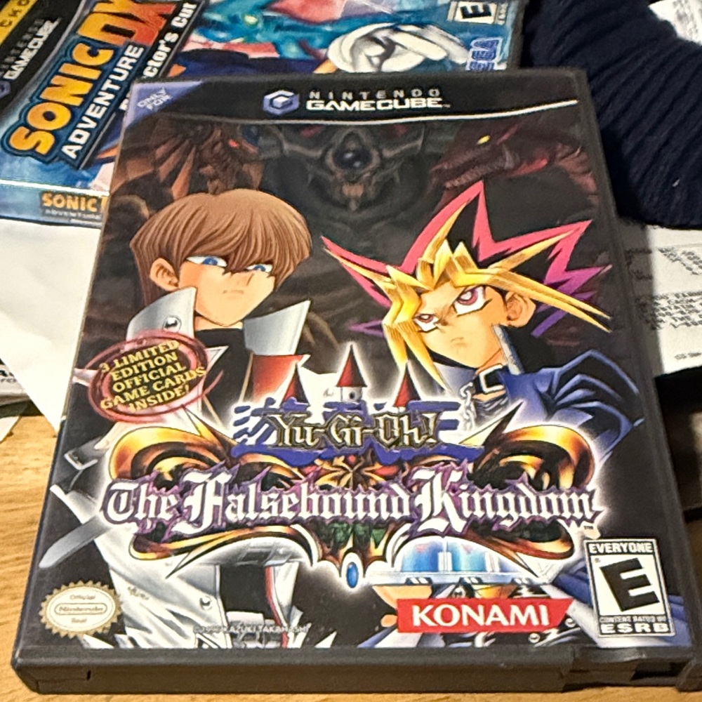 Yu-Gi-Oh! The Falsebound Kingdom (Nintendo GameCube) - Konami - Black